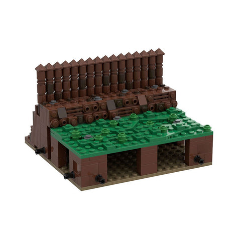 MOC - 139859 Roman Field Camp Straight Palisade Klemmbausteine - LesDiy - Klemmbausteine