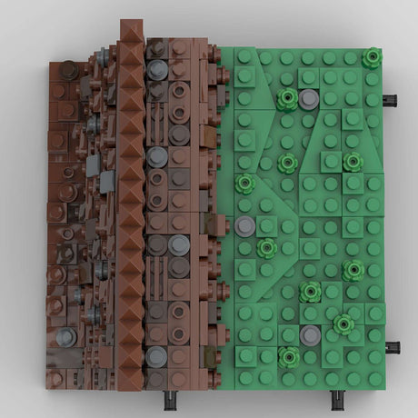 MOC - 139859 Roman Field Camp Straight Palisade Klemmbausteine - LesDiy - Klemmbausteine