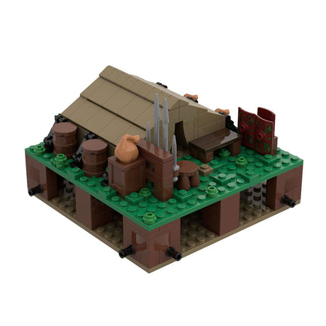 MOC - 139859 Roman Field Camp Tent for Legionaries Klemmbausteine - LesDiy - Klemmbausteine