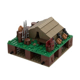 MOC - 139859 Roman Field Camp Tent for Legionaries Klemmbausteine - LesDiy - Klemmbausteine