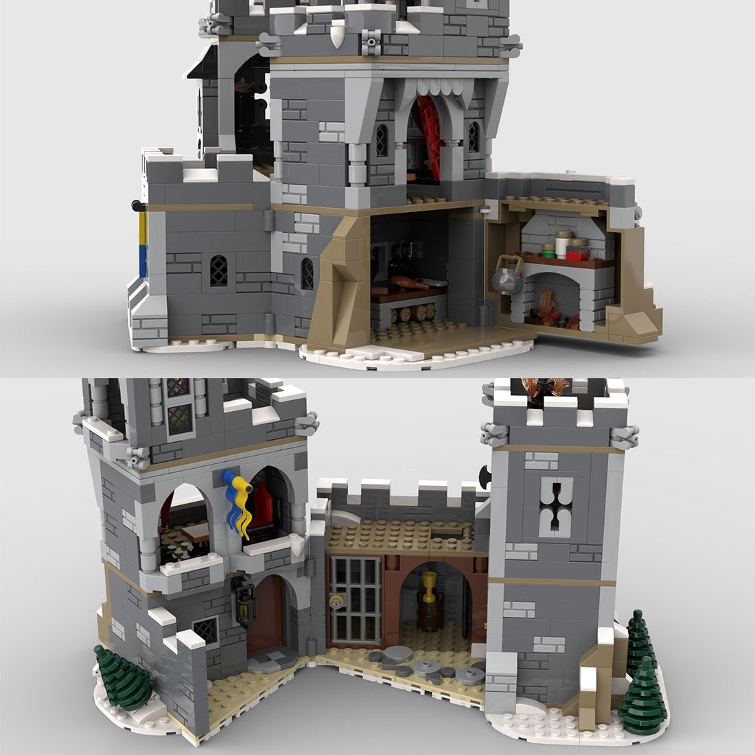 MOC - 139872 Dragon's Nest Klemmbausteine - LesDiy - Klemmbausteine
