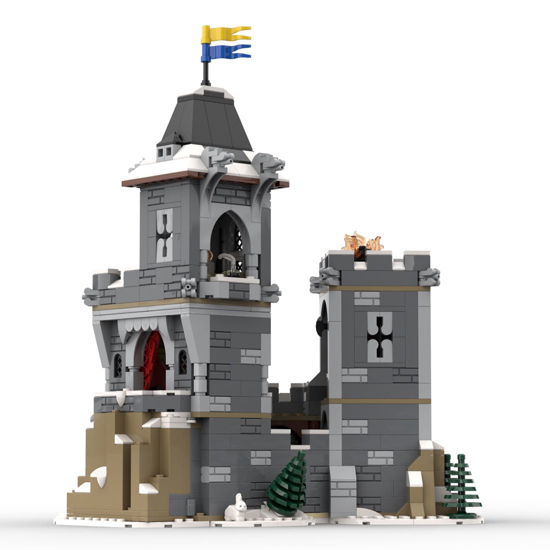 MOC - 139872 Dragon's Nest Klemmbausteine - LesDiy - Klemmbausteine