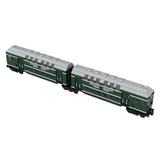 MOC - 139977 German Doppelstockwagen train car vagon Klemmbausteine - LesDiy - Klemmbausteine