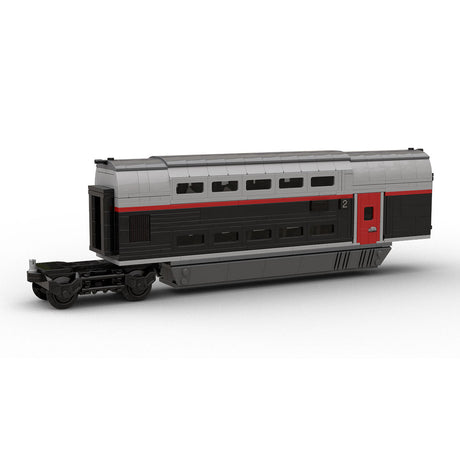 MOC - 140464 TGV Duplex Carmillon Klemmbausteine - LesDiy - Klemmbausteine