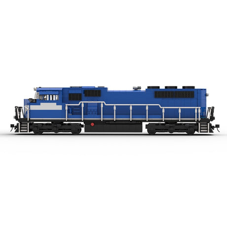 MOC - 144909 SD70MAC Conrail Klemmbausteine - LesDiy - Klemmbausteine