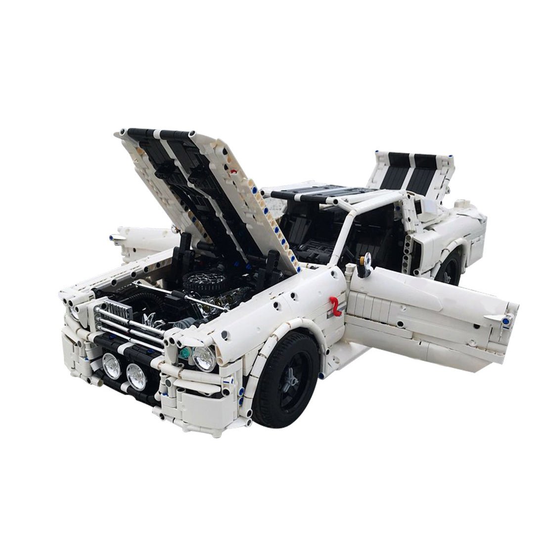 MOC - 14616 1967 Mustang Klemmbausteine - LesDiy - Klemmbausteine