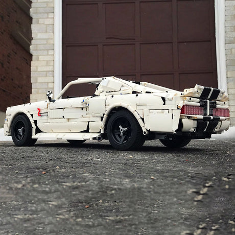 MOC - 14616 1967 Mustang Klemmbausteine - LesDiy - Klemmbausteine