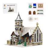 MOC - 147549 Winter Country Church für die Geburtskirche - LesDiy - Klemmbausteine