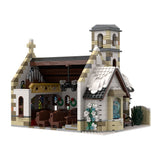 MOC - 147549 Winter Country Church für die Geburtskirche - LesDiy - Klemmbausteine