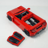 MOC - 148117 Porsche Carrera GT [V2](Red) Klemmbausteine - LesDiy - Klemmbausteine