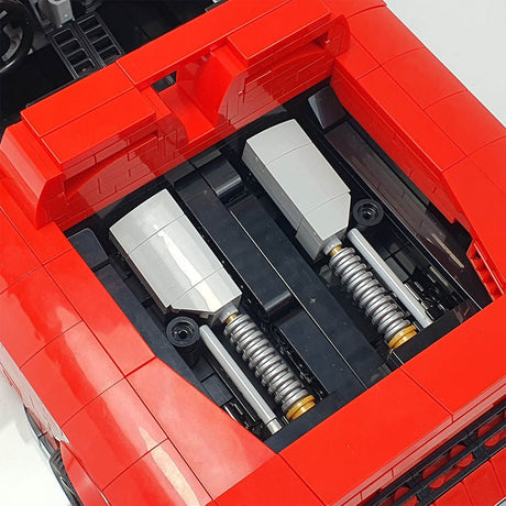 MOC - 148117 Porsche Carrera GT [V2](Red) Klemmbausteine - LesDiy - Klemmbausteine