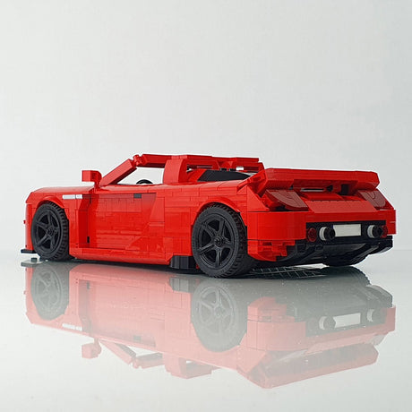 MOC - 148117 Porsche Carrera GT [V2](Red) Klemmbausteine - LesDiy - Klemmbausteine