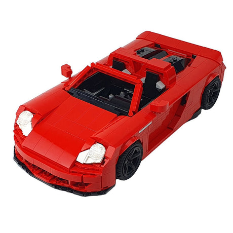 MOC - 148117 Porsche Carrera GT [V2](Red) Klemmbausteine - LesDiy - Klemmbausteine
