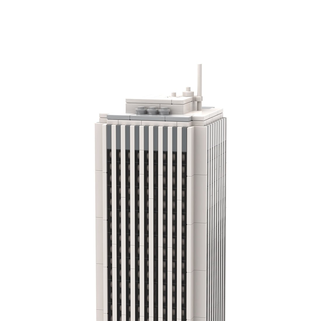 MOC - 149137 Aon Center Chicago 1:800 Scale (Amoco Building) Klemmbausteine - LesDiy - Klemmbausteine