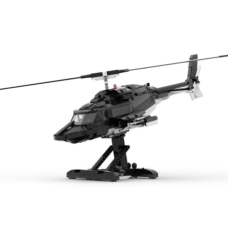 MOC - 149250 MOCturnal AIRWOLF Bell 222 Klemmbausteine - LesDiy - Klemmbausteine