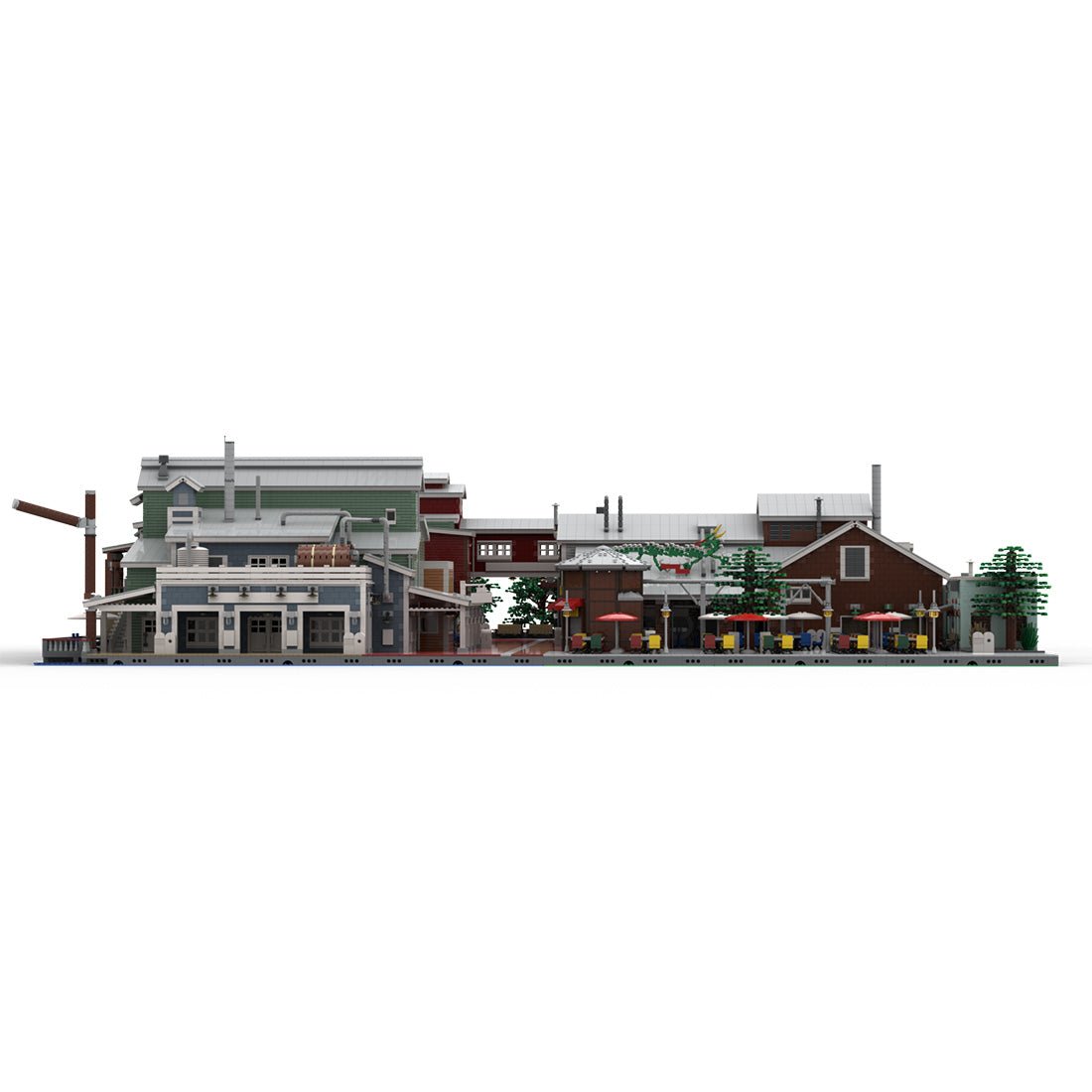 MOC - 149947 Pacific Wharf Klemmbausteine - LesDiy - Klemmbausteine