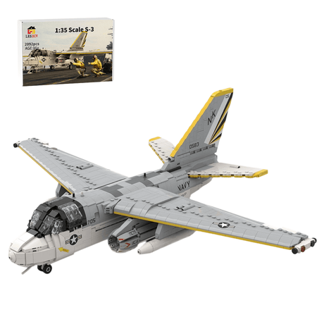 MOC - 150877 1:35 Scale S - 3 Viking Klemmbausteine - LesDiy - Klemmbausteine