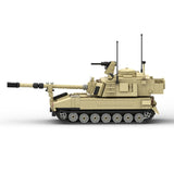 MOC - 152147 M - 109 PALADIN | 155mm Howitzer | 1:35 Scale Klemmbausteine - LesDiy - Klemmbausteine
