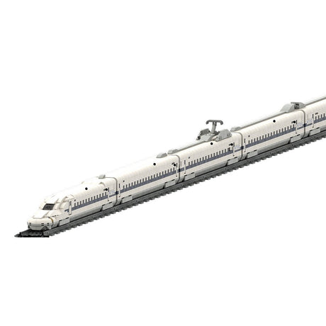 MOC - 153597 Shinkansen N700 | Bullet Train - 1:70 Scale Klemmbausteine - LesDiy - Klemmbausteine