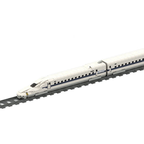 MOC - 153597 Shinkansen N700 | Bullet Train - 1:70 Scale Klemmbausteine - LesDiy - Klemmbausteine