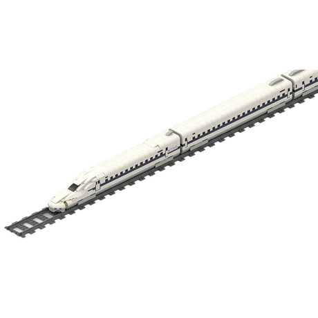 MOC - 153597 Shinkansen N700 | Bullet Train - 1:70 Scale Klemmbausteine - LesDiy - Klemmbausteine