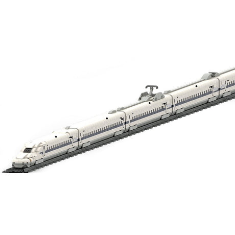 MOC - 153597 Shinkansen N700 | Bullet Train - 1:70 Scale Klemmbausteine - LesDiy - Klemmbausteine