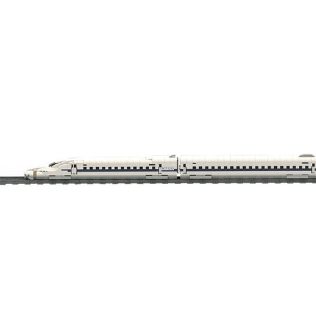 MOC - 153597 Shinkansen N700 | Bullet Train - 1:70 Scale Klemmbausteine - LesDiy - Klemmbausteine