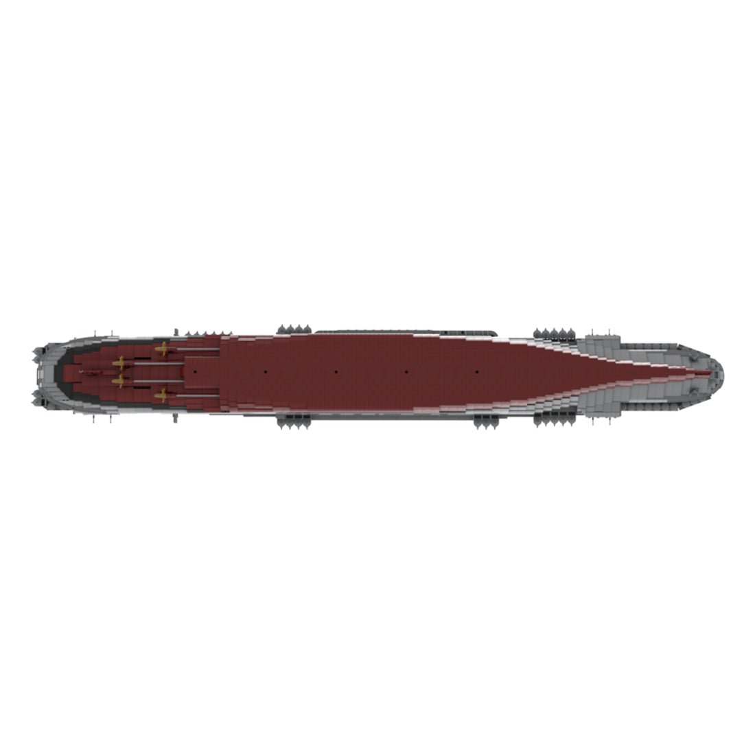 MOC - 15594 USS Enterprise (CV - 6) - LesDiy - Klemmbausteine