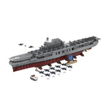 MOC - 15594 USS Enterprise (CV - 6) - LesDiy - Klemmbausteine