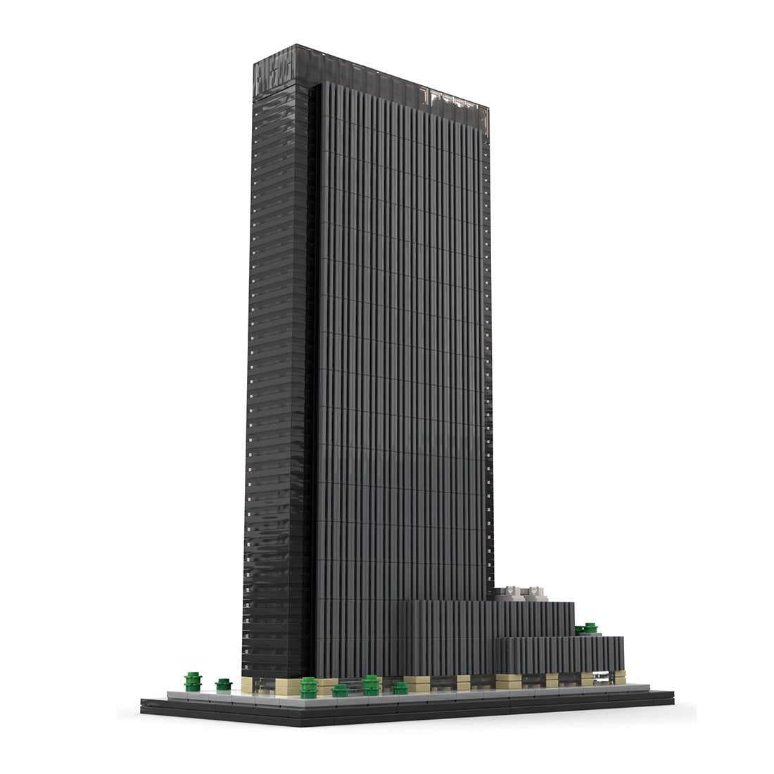MOC - 156591 One Penn Plaza 1:800 Scale (Penn 1) Klemmbausteine - LesDiy - Klemmbausteine
