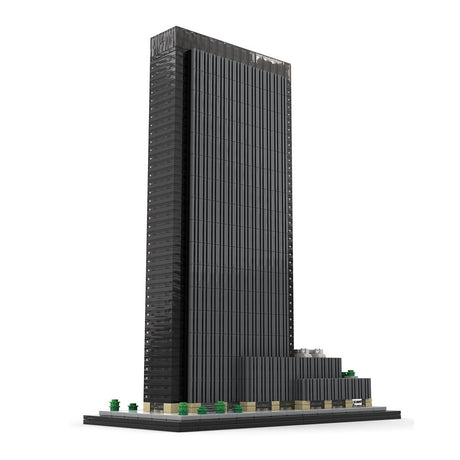 MOC - 156591 One Penn Plaza 1:800 Scale (Penn 1) Klemmbausteine - LesDiy - Klemmbausteine