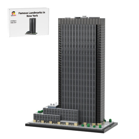 MOC - 156591 One Penn Plaza 1:800 Scale (Penn 1) Klemmbausteine - LesDiy - Klemmbausteine