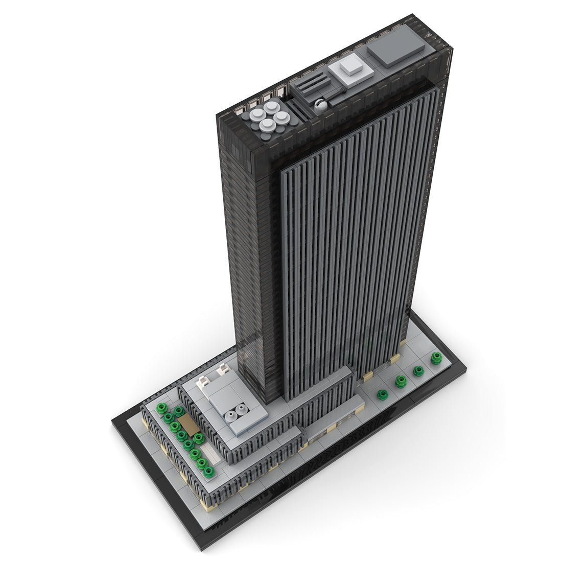 MOC - 156591 One Penn Plaza 1:800 Scale (Penn 1) Klemmbausteine - LesDiy - Klemmbausteine