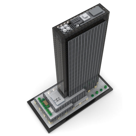 MOC - 156591 One Penn Plaza 1:800 Scale (Penn 1) Klemmbausteine - LesDiy - Klemmbausteine