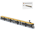 MOC - 156979 Tram LVB Leipzig Klemmbausteine - LesDiy - Klemmbausteine