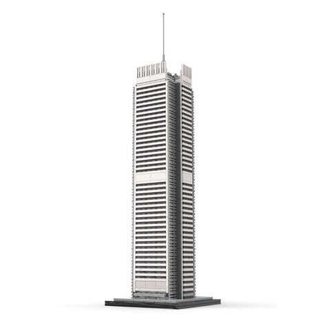 MOC - 158401 The New York Times Building / Tower 1:800 Scale Klemmbausteine - LesDiy - Klemmbausteine