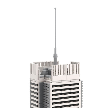 MOC - 158401 The New York Times Building / Tower 1:800 Scale Klemmbausteine - LesDiy - Klemmbausteine