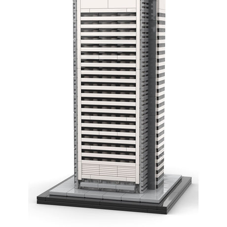 MOC - 158401 The New York Times Building / Tower 1:800 Scale Klemmbausteine - LesDiy - Klemmbausteine