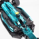 MOC - 158977 1/8 Scale AMR23 Electric Plating Exterior Track Racing Car Klemmbausteine - LesDiy - Klemmbausteine