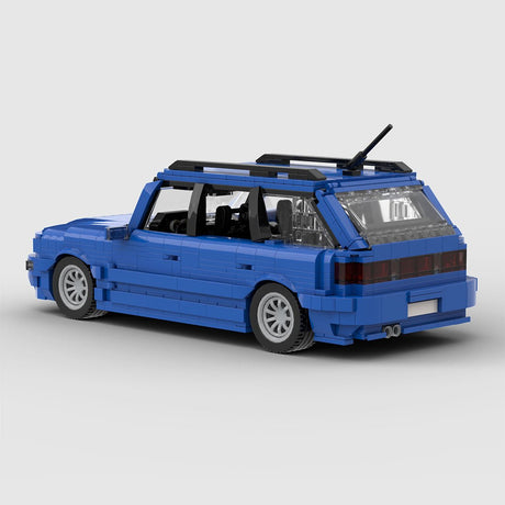 MOC-159092 Audi RS 2 Blue Klemmbausteine-LesDiy-Klemmbausteine