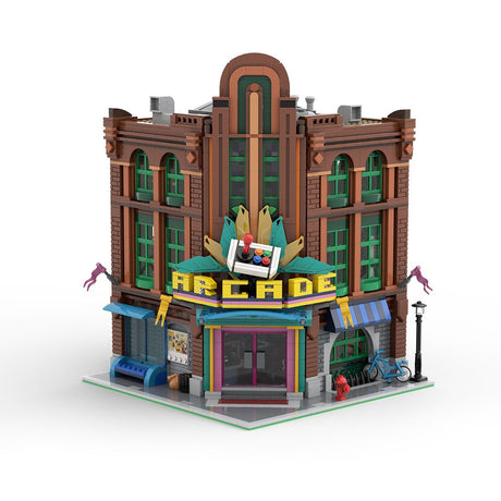 MOC - 159975 The Last Arcade Modular Klemmbausteine - LesDiy - Klemmbausteine
