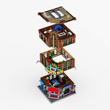 MOC - 159975 The Last Arcade Modular Klemmbausteine - LesDiy - Klemmbausteine