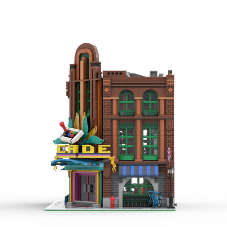 MOC - 159975 The Last Arcade Modular Klemmbausteine - LesDiy - Klemmbausteine