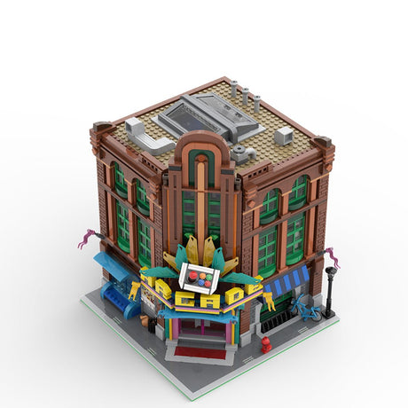MOC - 159975 The Last Arcade Modular Klemmbausteine - LesDiy - Klemmbausteine