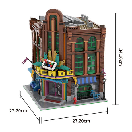 MOC - 159975 The Last Arcade Modular Klemmbausteine - LesDiy - Klemmbausteine