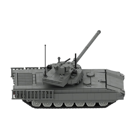 MOC - 160223 T - 14 Armata MBT |Main Battle Tank| - 1/35 Scale Klemmbausteine - LesDiy - Klemmbausteine