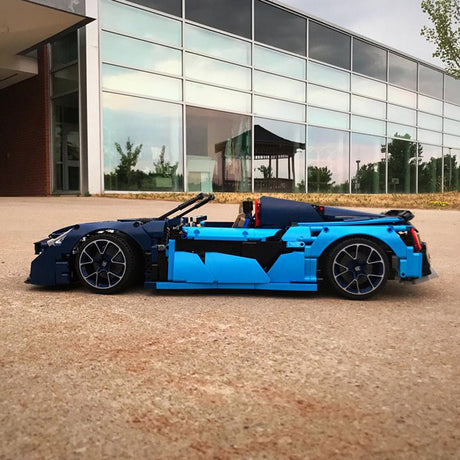 MOC - 16029 McLaren 570S – Bugatti 42083 B - Modell Klemmbausteine - LesDiy - Klemmbausteine
