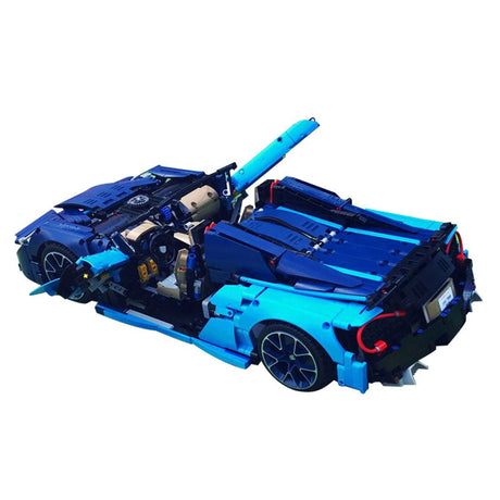 MOC - 16029 McLaren 570S – Bugatti 42083 B - Modell Klemmbausteine - LesDiy - Klemmbausteine