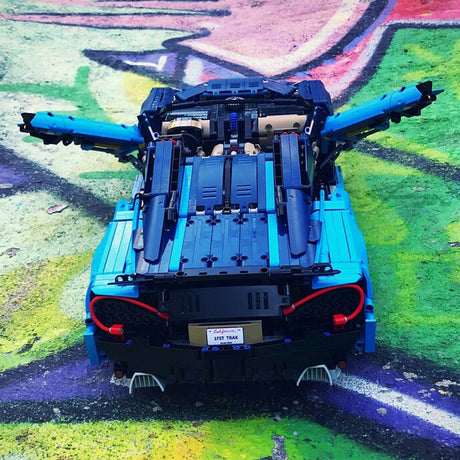 MOC - 16029 McLaren 570S – Bugatti 42083 B - Modell Klemmbausteine - LesDiy - Klemmbausteine