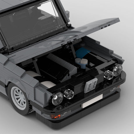 MOC-161114 BMW M5 E28 Dark Bluish Gray Klemmbausteine-LesDiy-Klemmbausteine